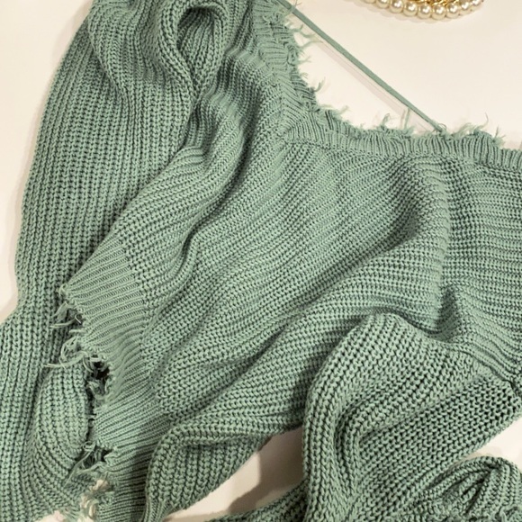 Mint green new sweater - Picture 5 of 5